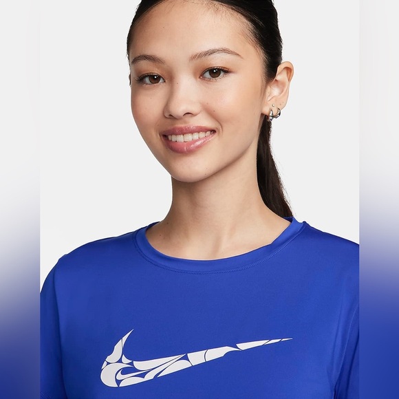 MEW Nike ($48.00) One Swoosh Women's Dri-FIT Running Top Sustainable Materials - Picture 2 of 5